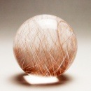 ルチルクオーツ　27mm　〔4224〕|その他天然石丸玉|天然水晶玉 〜 極上水晶丸玉を超破格値で大放出！〜