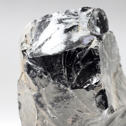 黒耀石原石 〔4557〕：原石（天然石 パワーストーン