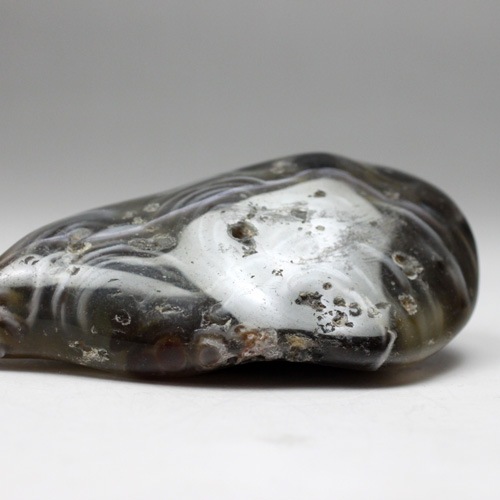 水入り瑪瑙 〔4566〕：原石（天然石 パワーストーン）- | クリスタル