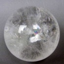 天然水晶玉　47mm　 虹入り　〔5281〕|内包物入り|天然水晶玉 〜 極上水晶丸玉を超破格値で大放出！〜