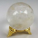 天然水晶玉　35.5mm　 　〔5366〕|内包物入り|天然水晶玉 〜 極上水晶丸玉を超破格値で大放出！〜