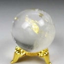 天然水晶玉　36.8mm　 　〔5367〕|内包物入り|天然水晶玉 〜 極上水晶丸玉を超破格値で大放出！〜