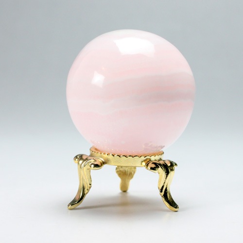 大丸玉　水晶　ピンクロースクオーツ　天然石 大丸玉水晶ピンクロースクオーツ天然石