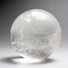 約：74mmAAA級★天然水晶丸玉B81B1/151B15D theory xyz 天然水晶 無垢 丸玉 最高級 甲府研磨 水晶玉 天然