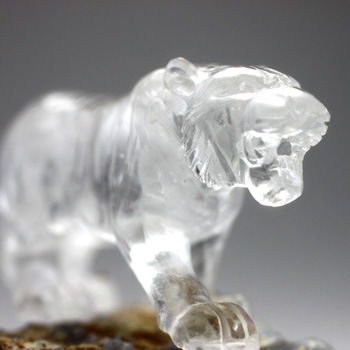 虎 天然水晶 〔2171〕：開運商品- | クリスタルマート - 天然石