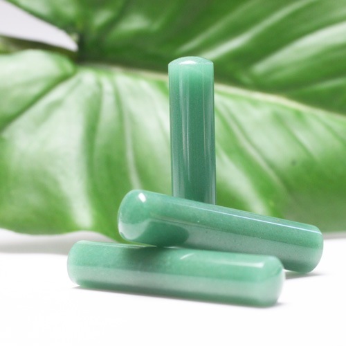 宝石印鑑 アベンチュリン 15mm 〔1728C〕：宝石印鑑（アベンチュリン