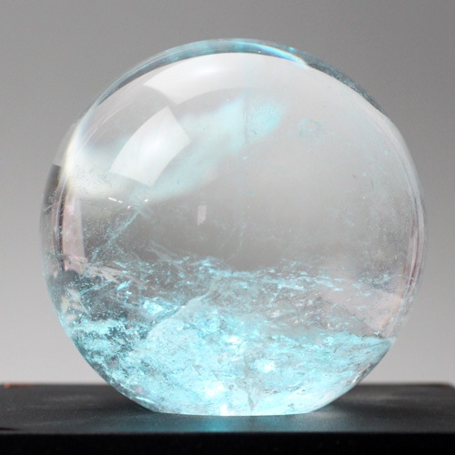 虹入り水晶玉 （虹入り水晶丸玉（丸玉）【R-Quartz24-002】）