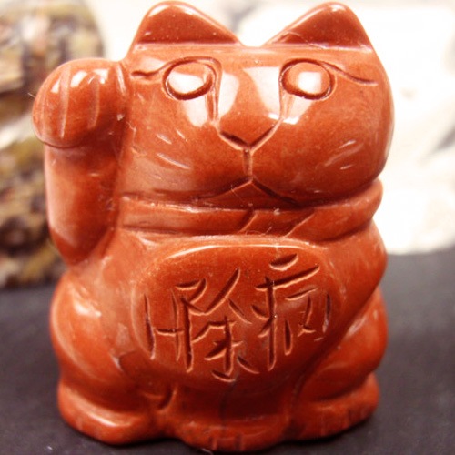 最高級天然水晶 招き猫 6点セット 〔5153〕：開運商品- | クリスタル