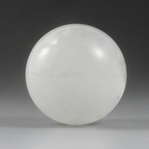 天然水晶玉 クリスタル 49mm（1.6寸） 160g 〔2596〕：天然水晶玉