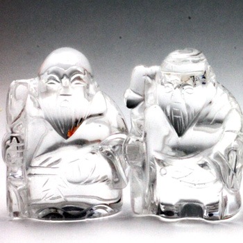 天然水晶 七福神 （七神体） 〔5521〕：開運商品- | クリスタルマート