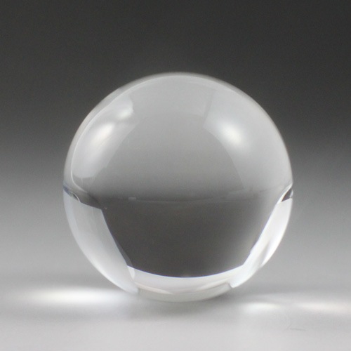 天然水晶玉 水晶株30mm シンプル 天然石 J クリスタル 袋付き