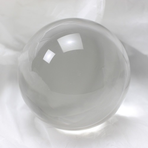 最高級天然水晶玉 右水晶 左水晶 18mm 〔4368〕：天然水晶玉 ～ 極上 