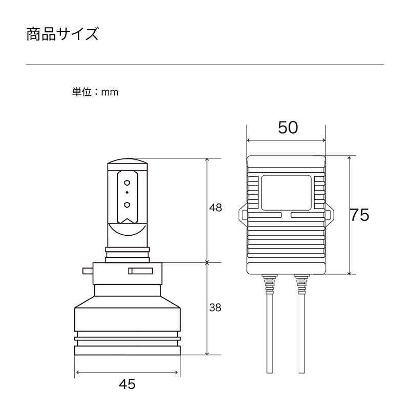 HB3/HB4 ɸǥ LEDإåɥ饤/ե 󤿤ո 5000lm(롼) ָб 2ĥåȡWL006