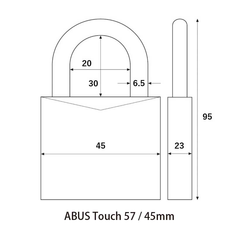 ABUS Touch ���Х����å� ����ǧ�� ���ޡ��� ����� �ɿ� �ɿ� ���� �Ҽ�ǳ������� �����к�