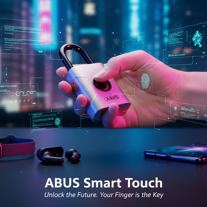 ABUS Touch ���Х����å� ����ǧ�� ���ޡ��� ����� �ɿ� �ɿ� ���� �Ҽ�ǳ������� �����к�
