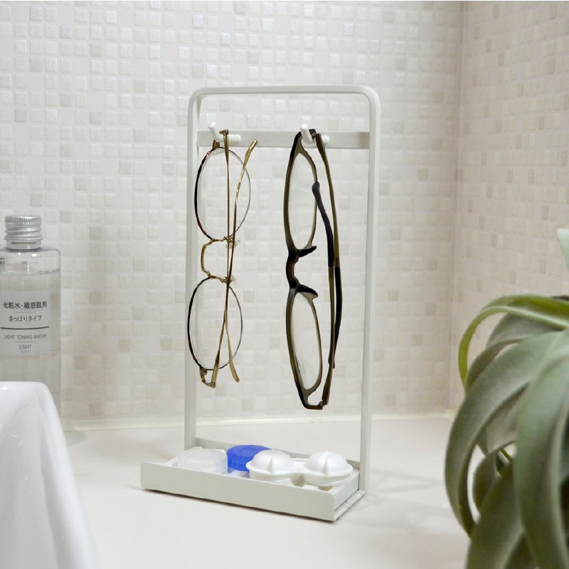 Collend メガネスタンド ドライトレイ付