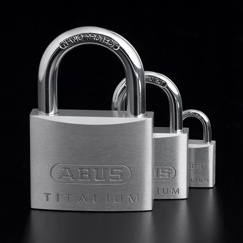 ABUS �������ꥦ�� ����� Ʊ�츰�б��� �ü쥢��ߥ˥��� �ʥΥץ��ƥ��ȥ�å� ���� ���Х� TITALIUM 64TI