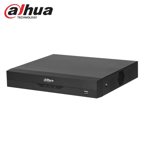 【提携倉庫より発送】[DAHUA] [IP-NVR 4CH] 知能型  ネットワーク AI録画機 10メガ録画 16TB HDD装着 Smart H.265 人車認識 4POE AI検索 NVR2104HS-P-I2 