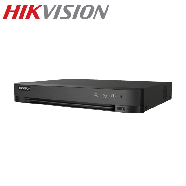 【提携倉庫より発送】[HIKVISION] 4K/4CH AI録画機/iDS-7204HTHI-M1/S/TVI,AHD,CVI録画対応/人・車両検知/境界保護/顔認識/4チャンネル音声保存/10TB HDD 1台可/H.265 Pro+
