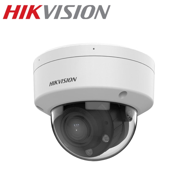 【提携倉庫より発送】[HIKVISION] [IP-2M] スマートハイブリッドライト 電動ズーム CCTV AI IPカメラ DS-2CD1723G2-LIZU [2.8ー12mm] / 2メガピクセル / 動き検知ライティング / 逆光補正、露出補正、ハイライト補正 / 夜間30M IR / LED照明距離30M / マイク内蔵 / SDカード装着可? / H.265+ / PoE / 防水 / 耐衝撃保護
