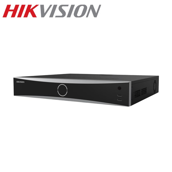 【提携倉庫より発送】[HIKVISION] [IP-NVR] 4K UHD/DS-7716NXI-K4/16P/16CH録画機/12M録画/10TB HDD 4台可/H.265+/顔認識/動作検知/人・車両認識/建物からの投擲物検知/16POE