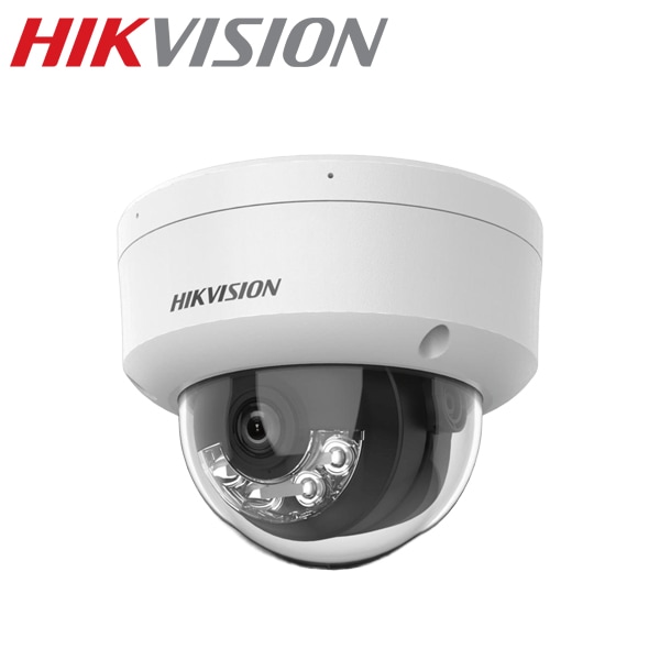 【提携倉庫より発送】[HIKVISION] [IP-4M] 24時間カラーAI IPカメラ/DS-2CD1147G2H-LIU/逆光,露出,ハイライト補正/動き検知ライティング/夜間30M/マイク内蔵/PoE/H.265+/耐衝撃/防水