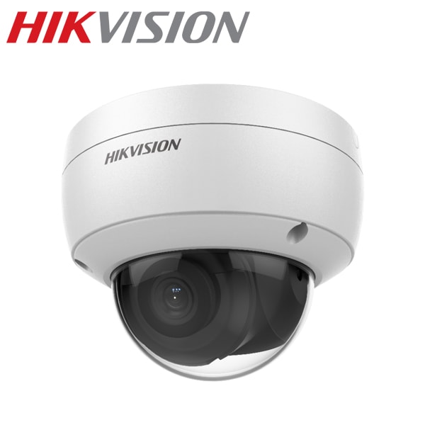 【提携倉庫より発送】[HIKVISION] [IP-4M] AI IPカメラ/DS-2CD2143G2-IU/逆光,露出,ハイライト補正/人,車,ライン,侵入検知/夜間30M/PoE/H.265+/防水/マイク内蔵/耐衝撃/SDカード対応