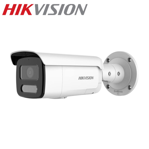 [HIKVISION] [IP-4M] 24時間カラーAI IPカメラ/DS-2CD2T47G2H-LISU/SL/逆光,露出,ハイライト補正/ライン,エリア検知/LED 60M/H.265+/PoE/防水/SDカード可/イベント,オーディオアラーム/メタル素材