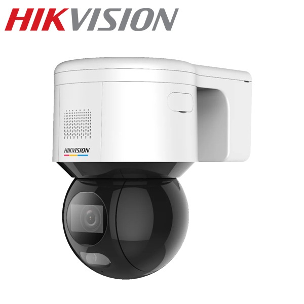 [HIKVISION] [IP-4M]  24時間カラーPT(回転制御)AI Wi-Fiカメラ/DS-2DE3A400BW-DE/W/人,車,ライン,エリア侵入検知/30M IR/SDカード可/H.265+/PoE/防水/イベント,オーディオアラーム