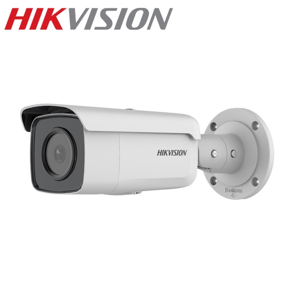 [HIKVISION] [IP-8M] 4K AI IPカメラ/DS-2CD2T86G2-4I/逆光,露出,ハイライト補正/人,車,ライン,エリア検知/80M IR/H.265+/PoE/防水/SDカード装着可能/メタル素材