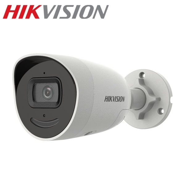 【提携倉庫より発送】[HIKVISION] [IP-8M] 24時間カラーAI IPカメラ/DS-2CD2086G2-IU/SL/逆光,露出,ハイライト補正/人,車,ライン,エリア検知/動き検知/40M IR/H.265+/PoE/防水/SDカード可/イベントアラーム/メタル素材