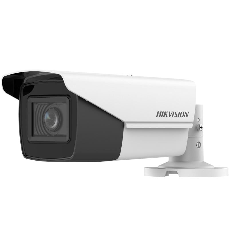 [HIKVISION] [ハイブリッド-8M] 4K UHD/TVI AHD CVI SD オールインワン ハイブリッド 800万画素 防犯カメラ 屋外用 夜間20m 防水 DS-2CE19U1T-IT3ZF 電動ズーム防犯用カメラ