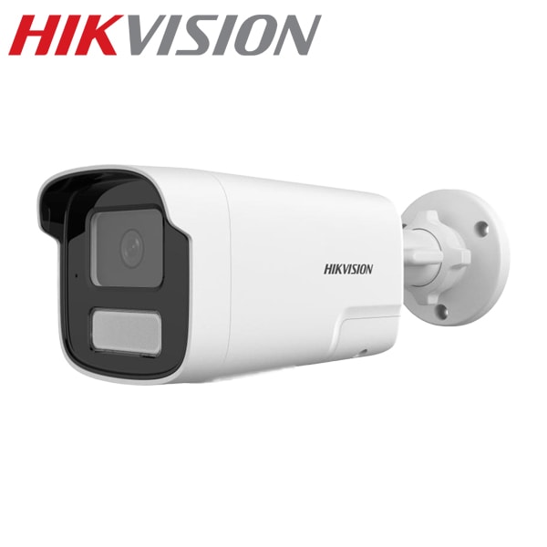 【提携倉庫より発送】[HIKVISION] [IP-2M] 防犯用カラーカメラ/逆光 露出 霧補正/防水/SDカード 対応/POE/H.265+/DS-2CD1T23G2-LIUFSL/マイク内蔵/双方向音声通話対応/リセットキー