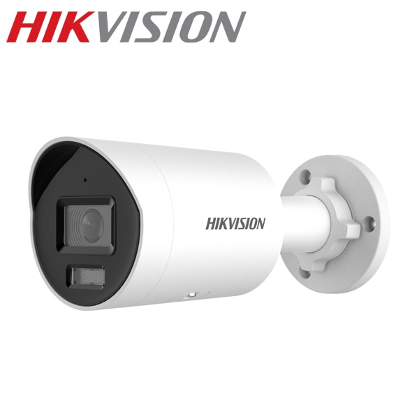 【提携倉庫より発送】[HIKVISION] [IP-2M] AI IPカメラ/DS-2CD2023G2-IU/逆光,露出,ハイライト補正/人や車両検知/顔認識 /夜間30M/SDカード可/メタル素材/H.265+/PoE/防水/マイク内蔵