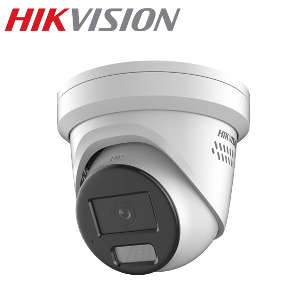 【提携倉庫より発送】[HIKVISION] [IP-2M] 防犯用カラーAI カメラ/露出 逆光補正/人・車両検知/夜間30m/H.265+/防水/POE/DS-2CD2326G2-ISU/SL/イベントアラーム/SDカード可/マイク