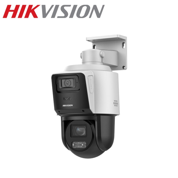 【提携倉庫より発送】[HIKVISION] [IP-2M]  夜間カラーデュアルレンズPTZ/DS-2SE3C204MWG-E/12/光学4倍ズーム/逆光,露出,ハイライト補正/30M IR/SDカード対応/H.265+/PoE+/防水