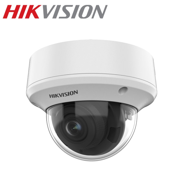 【提携倉庫より発送】[HIKVISION] [ハイブリッド-8M] 電動ズーム 防犯カメラ/逆光 露出 ハイライト補正/夜間60M EXIR/防水/DS-2CE5AU1T-AVPIT3ZF[2.7~13.5mm]/メタル素材