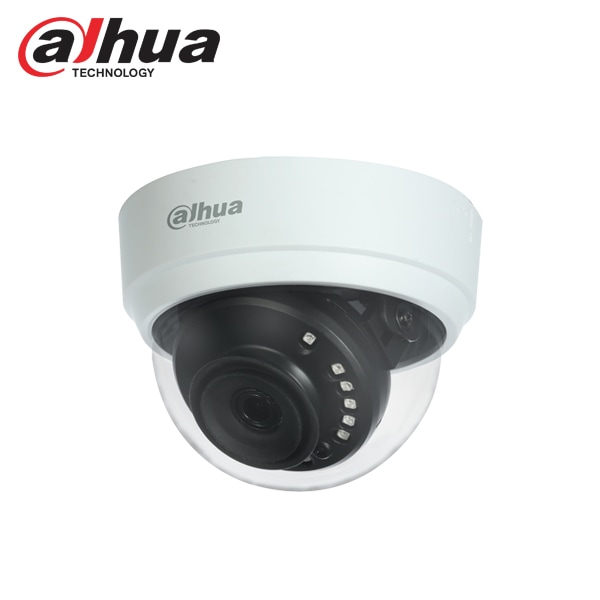 [DAHUA] [ハイブリッド-5M] 防犯カメラ 500万画素 屋内用 ドーム型 夜間20ｍ 露出逆光補正 防水 HAC-D1A51N