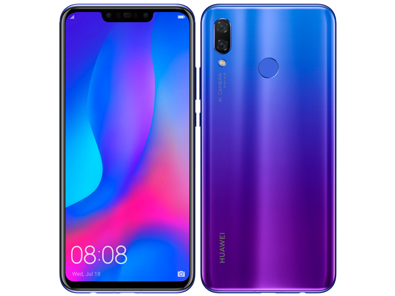 新品未開封 HUAWEI  nova3 アイリスパープル Amazon.co.jp: HUAWEI nova3(アイリスパープル) 4GB/128GB SIM