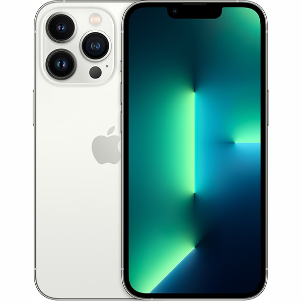 【付属品完備】iPhone13pro_128GB_シルバー動作良好 極美品】iPhone 13 PRO 128GB シルバー SIMフリー 新品バッテリー 動作