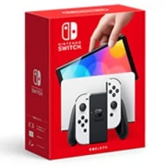 Nintendo Switch 本体 （中古）　箱&周辺機器あり　おまけ付 Nintendo Switch(有機ELモデル) Joy-Con(L)/(R) ホワイト