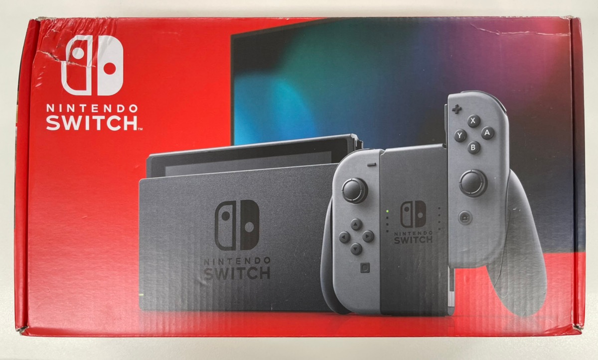 新品訳あり』Nintendo Switch HAD-S-KAAAA [グレー] ※大きな角
