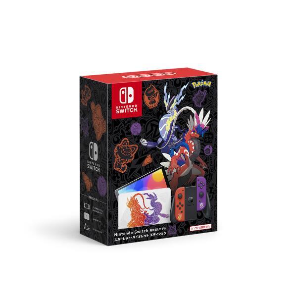 新品外箱傷みあり】Nintendo Switch(有機ELモデル) スカーレット