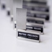松井精密工業（先端15mm角）寸目コラムゲージ200mm | 定規