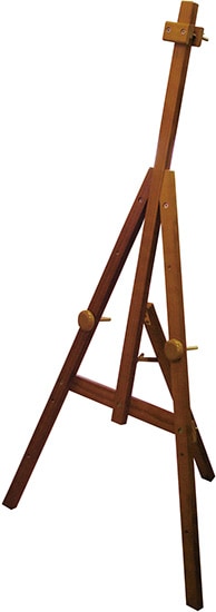 K〕 木製イーゼル X-1 ブラウン No.7340 【通常在庫品】【繁盛支援