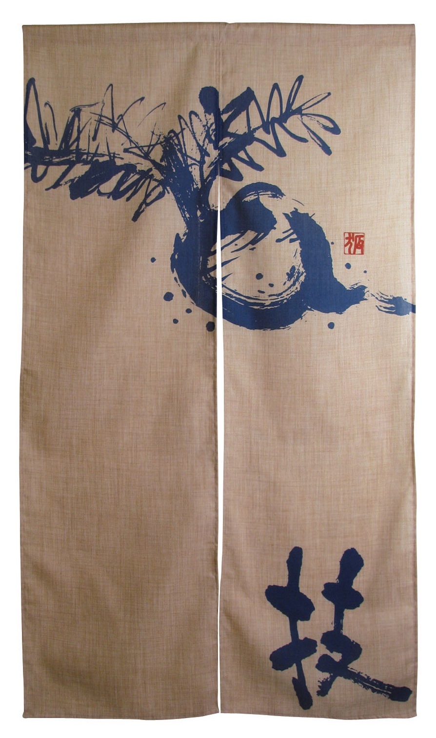 〔N〕 松竹梅 エステル麻のれん No.3524 繁盛支援カタログVol.11 P214 11,000円以上 送料無料 のれん | のぼり屋工房 オンラインカタログ