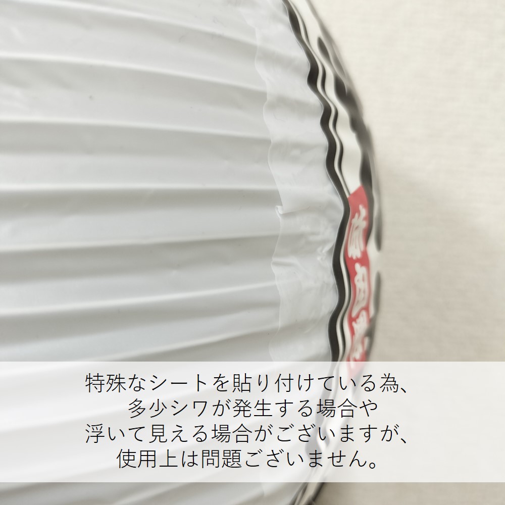 N] フルカラー提灯 駄菓子 八寸丸 白 44244 【受注生産品☆7】 | 提灯