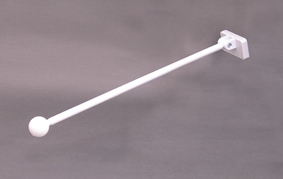 K〕 フラッグポール マグネット式 割パイプ43cm No.891 【通常在庫品