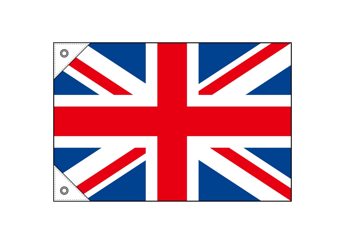 N〕国旗 イギリス ミニ（販促用） No.23670【受注生産☆5】【繁盛支援