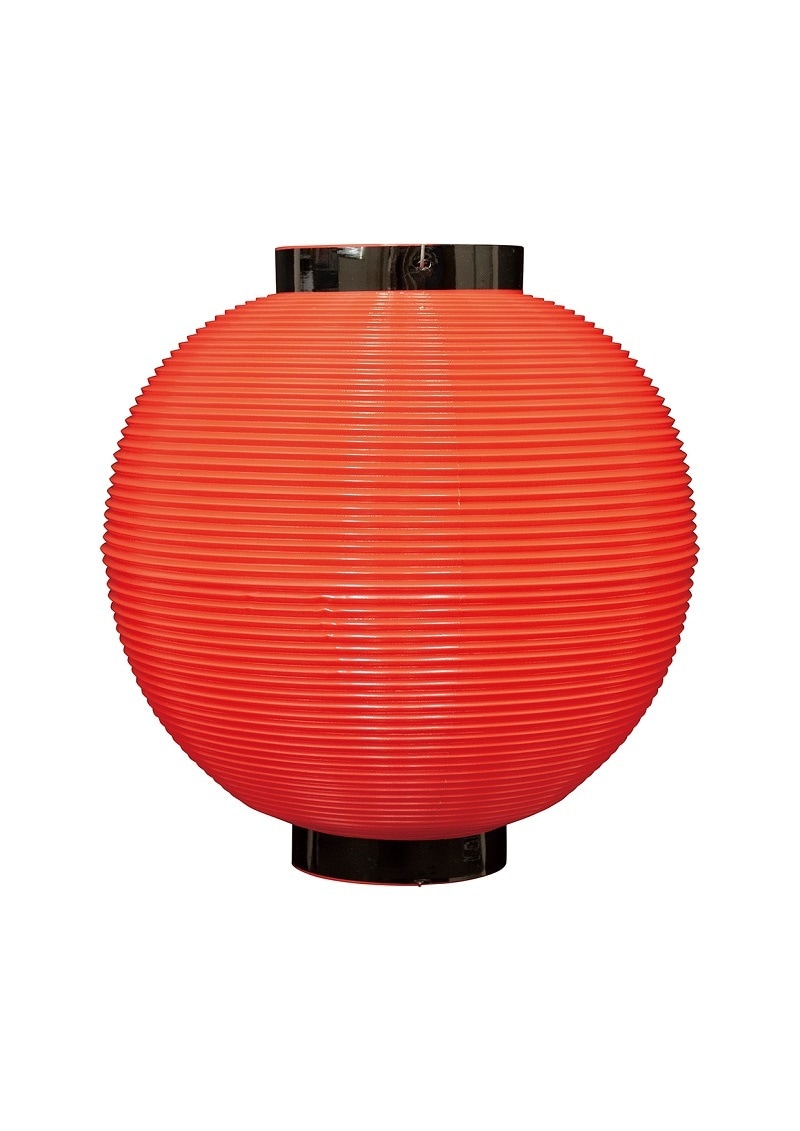 N] ポリ提灯 尺丸 赤 No.46437 【通常在庫品】 | 提灯,ポリ提灯,尺丸